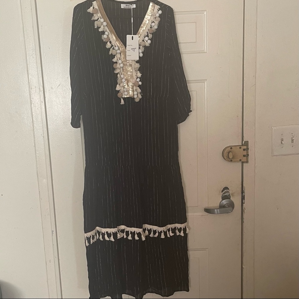 May by Shining Star Boho Dress Size Medium - Picture 1 of 5